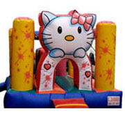inflatable Hello Kitty bouncer